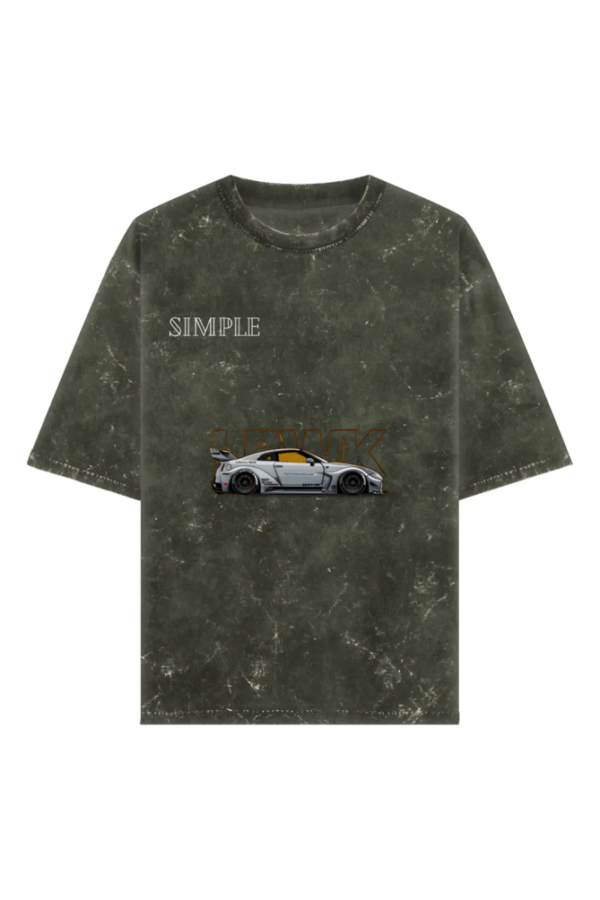 Simple - Street Speed Acid-Washed Tee