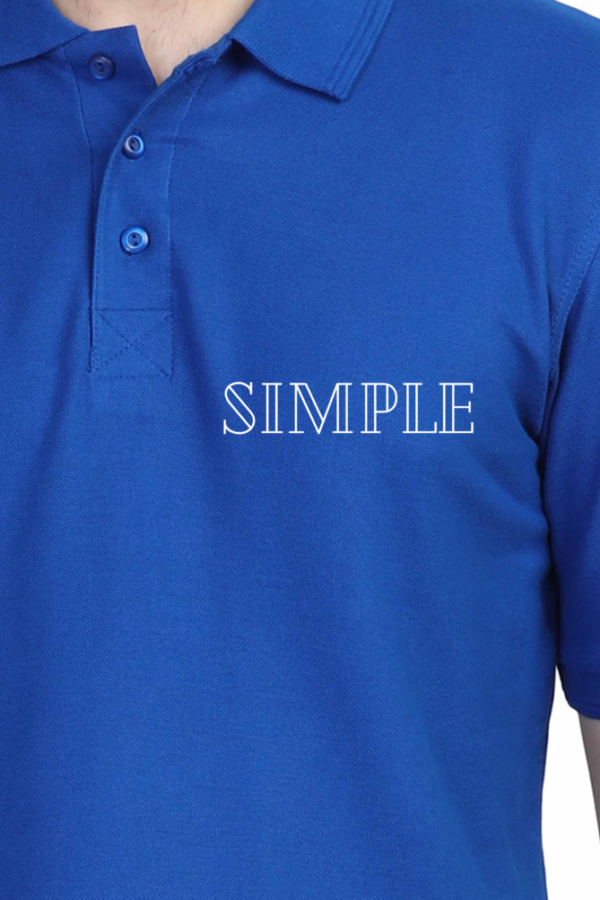 Simple - Men's Polo Shirt - Image 6