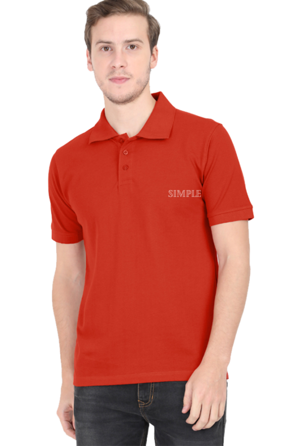 Simple - Men's Polo Shirt - Image 2