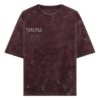 Simple - Lancer Graphic Oversized Acid Tee - Image 4