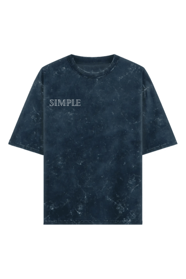 Simple - Messi Acid Wash Tee - Image 2