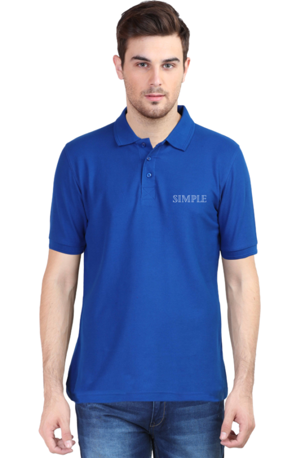 Simple - Men's Polo Shirt - Image 8