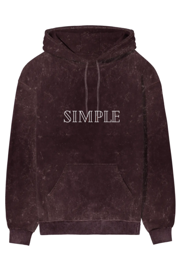 Simple - AE86 Acid-Washed Hoodie - Image 4