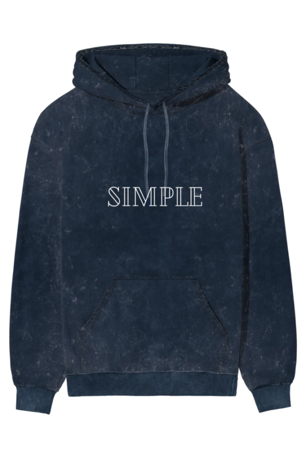 Simple - AE86 Acid-Washed Hoodie - Image 3