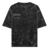 Simple - Lancer Graphic Oversized Acid Tee - Image 3