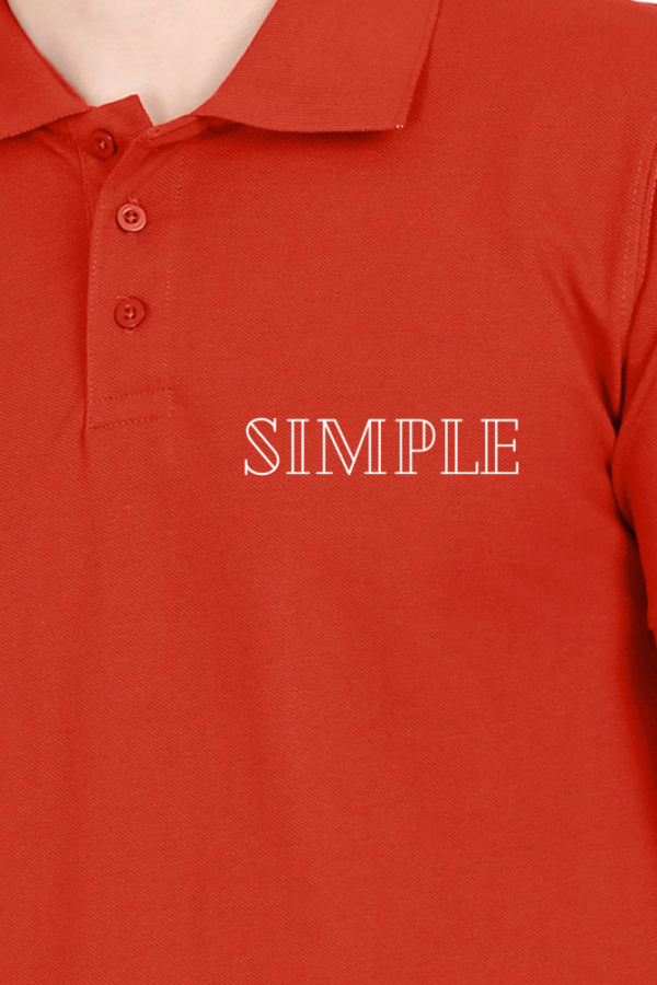 Simple - Men's Polo Shirt