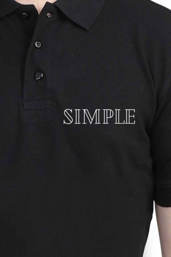 Simple - Men's Polo Shirt - Image 7