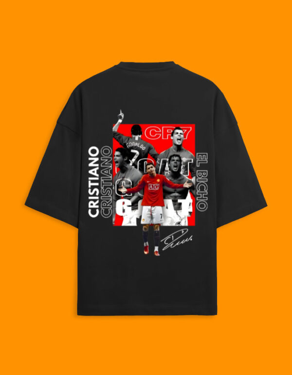 CR7 Unisex Terry Oversized Tee - Image 5
