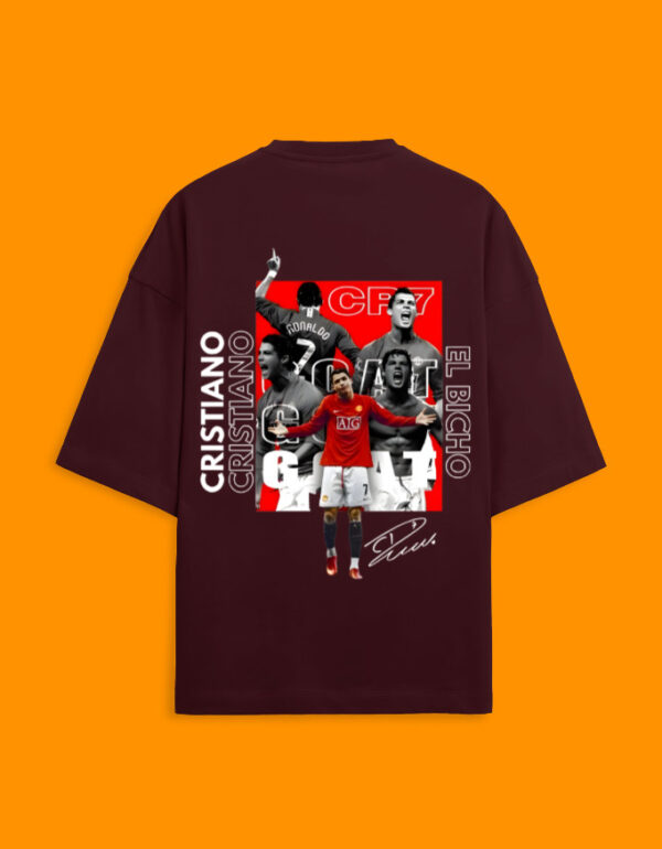 CR7 Unisex Terry Oversized Tee - Image 6