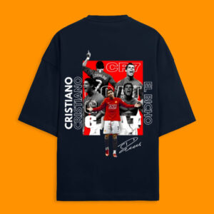 CR7 Unisex Terry Oversized Tee