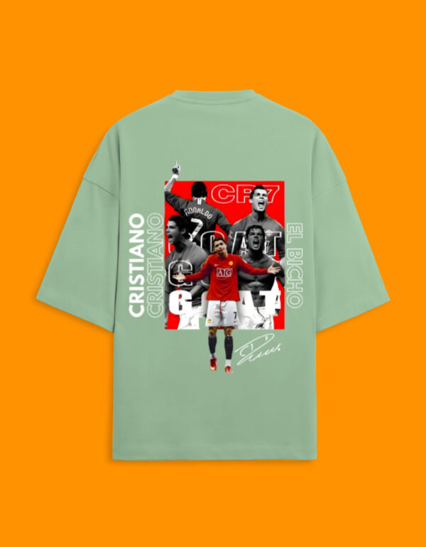 CR7 Unisex Terry Oversized Tee - Image 9