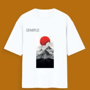 Mountains Oversized Standard T-Shirt