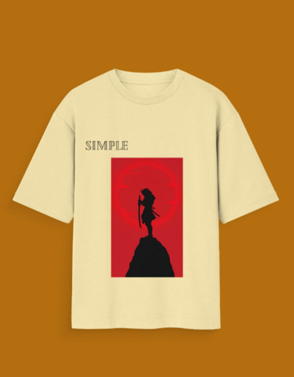 Samurai Oversized Standard T-Shirt - Image 4