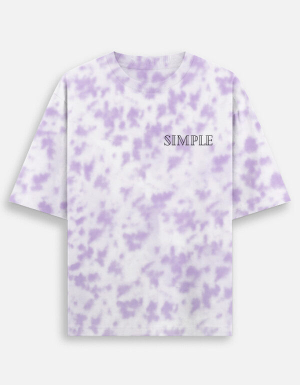 Unisex Tie Dye Oversized T-Shirt
